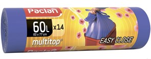 Мешки PACLAN Multi-top Aroma для мусора 60л 14шт 136890
