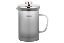Френч-пресс ARDESTO FRESH серый, матовый, пластик, стекло 800 мл AR1108PFM
