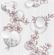 Обои ПЕРМСКИЕ Эвелина 1068-017 Д15 0,53*10,05м (1упак-16рул)