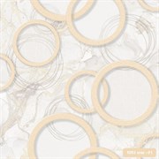 Обои ПЕРМСКИЕ Круги 1093-02 Д15 0,53*10,05м (1упак-16рул)