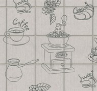 Обои ЛАНИТА МНК Мокко (светло-серый) МНК3-1056 0,53*10,05м (1упак-16рул)