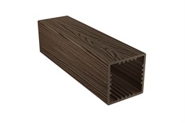 Столб для ограждения ДПК Holzhof WoodStyle 100*100*1000мм,тиснение3D WS10003D