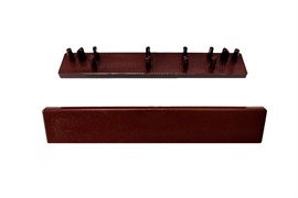 Заглушка для террасной доски Deckron коричневый ZAGDRB