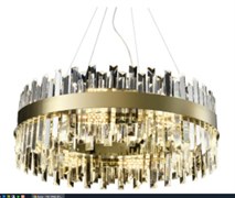Люстра TEKAVIZE BLK L900W400H250 8xE14 IRON+CRYSTAL 156-19562