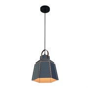 Люстра TEKAVIZE ESAGONO MAXI GRAY D28xH32CM 1xE27 40W 159-17368