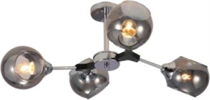 Люстра TEKAVIZE 52023 4xE27 CHROME+BLACK 159-17692