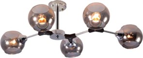 Люстра TEKAVIZE 52023 5xE27 CHROME+BLACK 159-17694