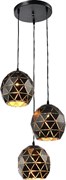 Светильник TEKAVIZE подвесной SY2079-3BK BLACK E27 150-18256