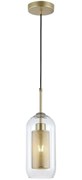 Светильник подвесной ESCADA 381/1S E27*60W Satin gold