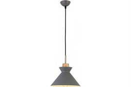 Светильник подвесной ESCADA 1106/1S E27*40W Grey