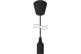 Светильник GAUSS LED Decor подвесной черный E27 1м PL011