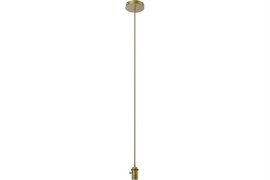 Светильник GAUSS LED Decor подвесной бронзовый E27 1м PL042