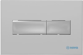 Кнопка от инсталляции Nova 7319001 матовый хром