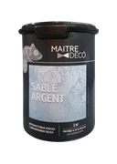 Краска декоративная MAITRE DECO SABLE ARGENT 1л MD SL-100-10