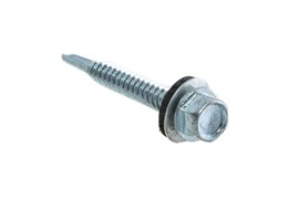 Саморезы СТРОЙБАТ кровельные с буром 5,5x32 (10 шт) 305650