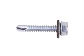 Саморезы СТРОЙБАТ кровельные с буром 6,3x32 (7 шт) 305720