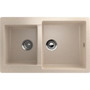 Мойка кухонная GranAlliance бежевая G-54