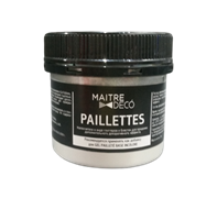 Добавка глиттер MAITRE DECO PAILLETTES Nacre ARGENT 0,03л MD PLT-NA-030