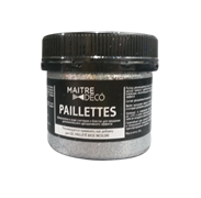 Добавка глиттер MAITRE DECO PAILLETTES ARGENT 0,03л MD PLT-AR-030