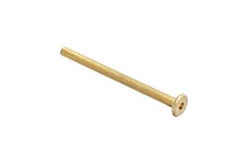 Винт мебел.плоск. ELEMENT М6x 90мм латунирован. (4 шт) 149590