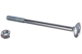 Болт мебельный ELEMENT DIN 603 6x80 с гайкой (6 шт) 21420