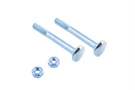 Болт мебельный ELEMENT DIN 603 10x 90 с гайкой (2 шт) 21220
