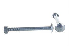 Болт мебельн.с усом ELEMENT DIN 607 8x 80 с гайкой (2 шт) 244480
