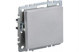 Выключатель BRITE 1-кл. 10А ВС10-1-0-БрА алюминий BR-V10-0-10-K47