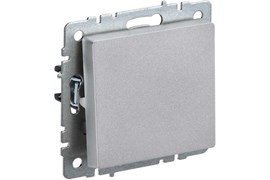 Выключатель BRITE 1-кл. проходной 10А ВС10-1-6-БрА алюминий BR-V12-0-10-K47