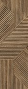 Плитка PARADYZ облицовочная WOODSKIN BROWN ŚCIANA A STRUKTURA REKT.29,8X89,8 G1