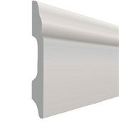 Плинтус СОЛИД напольный ударопрочный UHD06/105С, белый, L2.4м/TM Unica/8