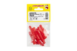 Дюбель СТРОЙБАТ трехлепестковый 10*50 (10шт) 269801