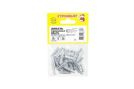 Дюбель СТРОЙБАТ полипропилен.S 6*25(35шт) 46481