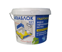 Мастика РАДУГА-021 гидроизоляционная AQUABLOCK 7кг