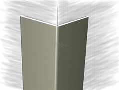 Профиль КТМ алюм. для кафеля 2525-02М 2,7м золото