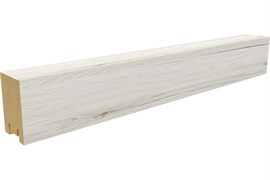 Рейка STELLA итерьерная МДФ 40*30*2700 Ривьера Дуб Санремо Белый