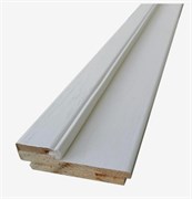 Коробка ЛЕСКОМ телескопическая НЕСТАНДАРТ 70*32*2400 с уплотнителем ясень белый (стойка1-шт)
