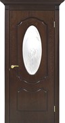Полотно ОМИС дверное Оливия КР 600*2000*40 орех LUX