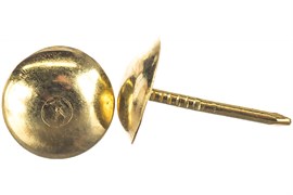 Гвозди СТРОЙБАТ декор. 9,5мм латунь (100шт) Element 21120