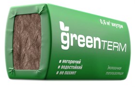 Теплозвукоизоляция KNAUF INSULATION GreenTERM TS 037 Aquastatik 50х610х1230мм (упак.12м2) 702270