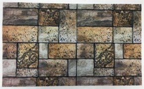 Коврик придверный RICCO Stone 45*75см stave 625-011