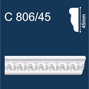 Молдинг СОЛИД 45*2,0м С806/45 белый (1уп-58 шт)