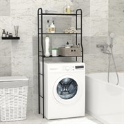 Стеллаж АТЛАНТИК 23 shelf rack черный (над стиральной машинкой) СТА 23Ч