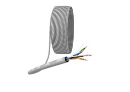 Кабель ЭРА SIMPLE U/UTP Cat5e витая пара 4*2*24 AWG CCA PVC 305м Б0044434