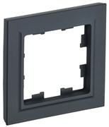 Рамка BRITE 1-ая графит BR-M12-K53