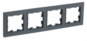 Рамка BRITE 4-ая графит BR-M42-K53