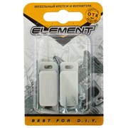 Магнитная защелка СТРОЙБАТ 58*15 белая (1 шт) Element 5754003/122410