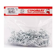 Цепь СТРОЙБАТ оцинк. DIN 763 (дл.звено) 4мм 048040/1219304