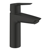 Смеситель GROHE Start 2021 однорычажный для раковины 1/2 размер M, с нажимным дон. клапаном,черн мат