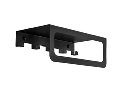 Полка BUTLER 011.09 с 5 крючками с держателем для полотенец, 30х15х11см арт.115664